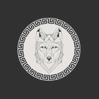 Platinum Tailed Wolves Logo